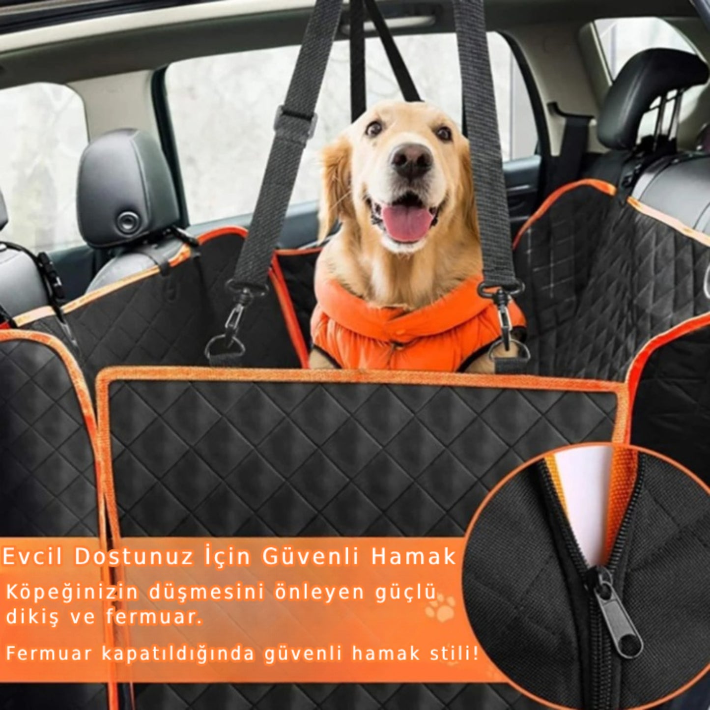 Su Geçirmez Pet Koltuk Hammak